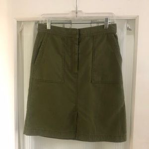 JCrew Factory A-Line Skirt